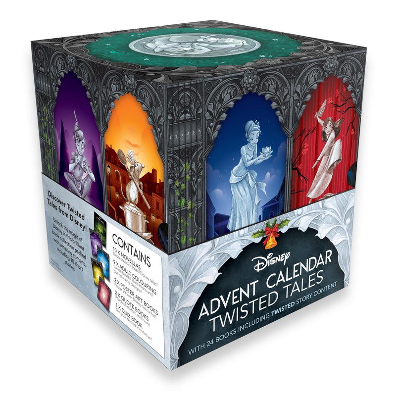 Disney: Advent Calendar Twisted Tales by Walt Disney - The Book Bundle