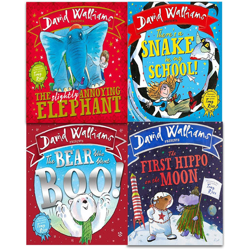 David Walliams Children Picture Book Collection 4 Books Illustrated by Tony Ross - The Book Bundle