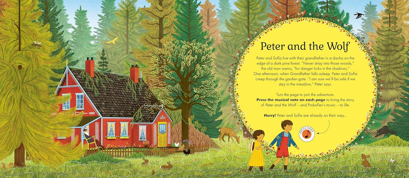The Story Orchestra Peter and the Wolf by Jessica Courtney Tickle - Fiction - Hardback