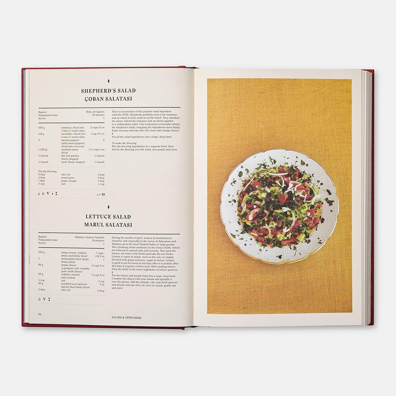 The Turkish Cookbook: The Culinary Traditions & Recipes from Turkey Hardcover - The Book Bundle