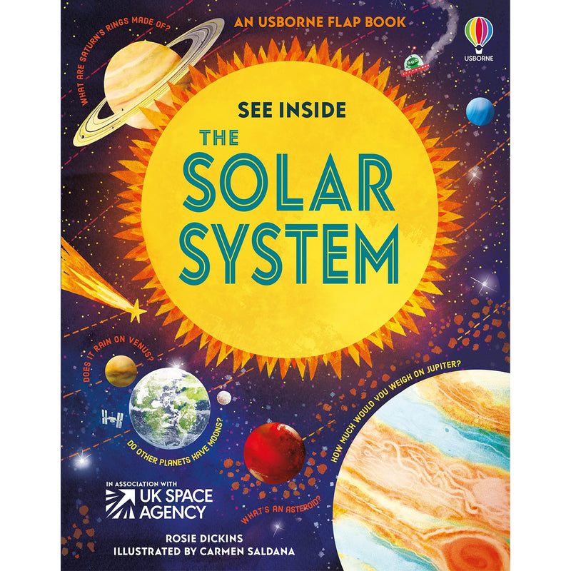 See Inside the Solar System by Rosie Dickins - Non Fiction - Paperback - The Book Bundle