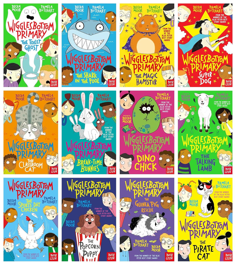 Wigglesbottom Primary 12 Books Collection Set by Pamela Butchart - Fiction - Paperback