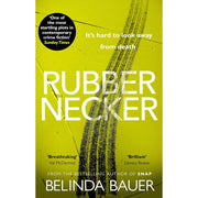 Belinda Bauer 3-book collection set including Exit, Rubbernecker, and Snap by Bantam Press/Black Swan, displayed together.