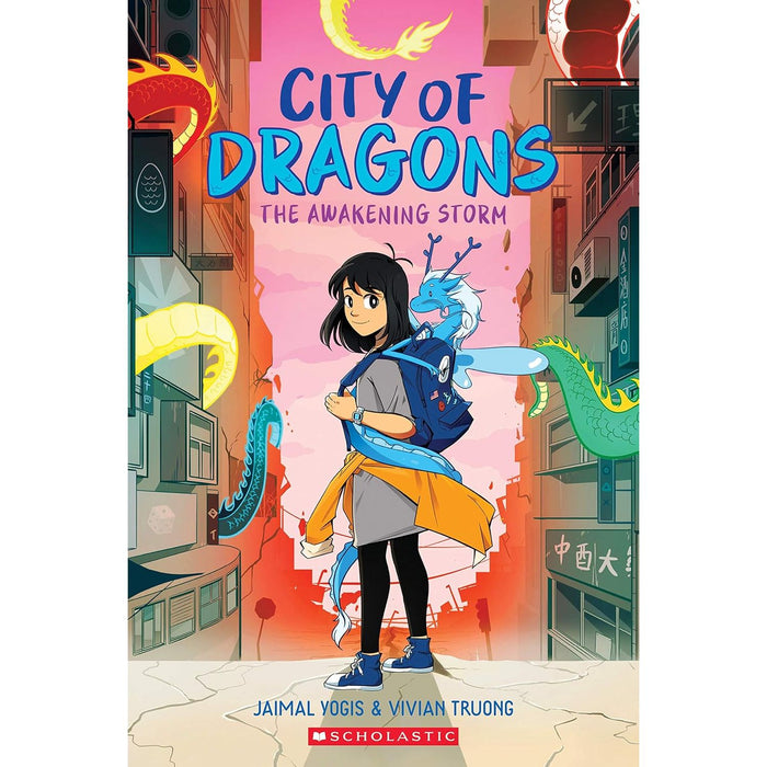 City of Dragons Series By  Jaimal Yogis (The Awakening Storm & Rise of the Shadowfire) - The Book Bundle