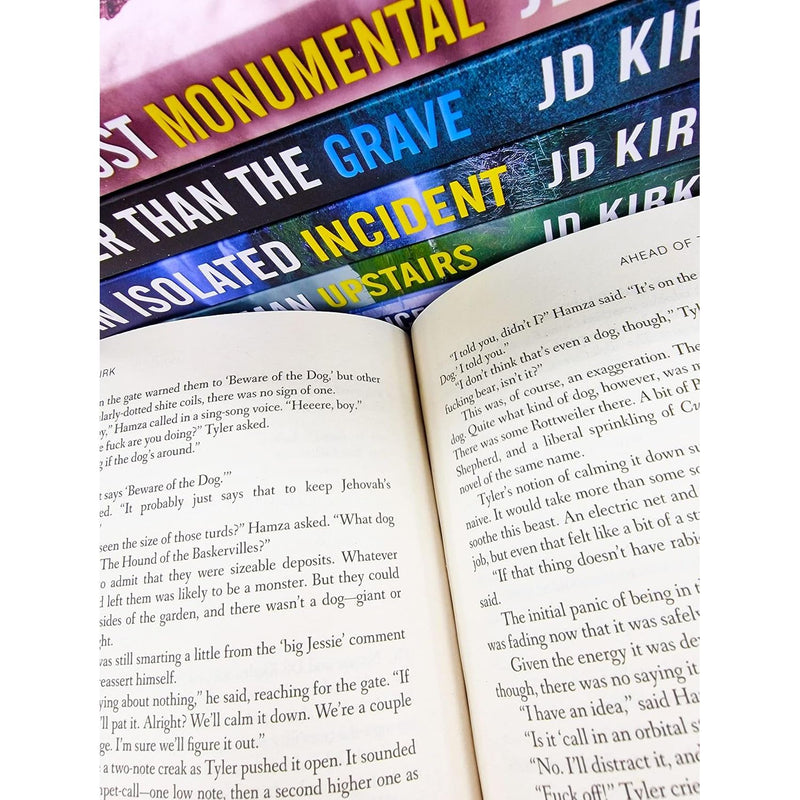 DCI Logan Crime Thrillers 1-12 Books Collection Set By JD Kirk - The Book Bundle