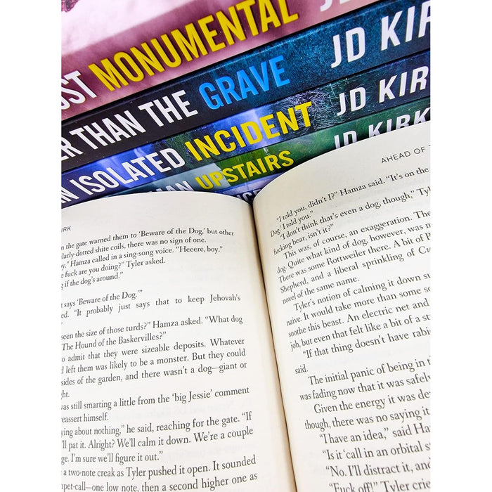 DCI Logan Crime Thrillers 1-12 Books Collection Set By JD Kirk - The Book Bundle