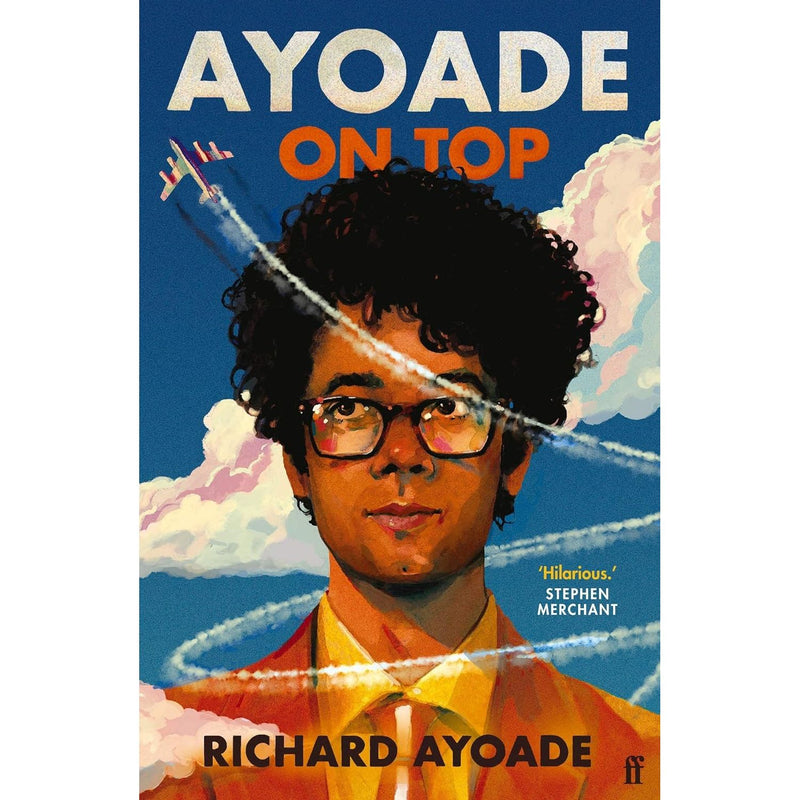Set of two paperback books by Richard Ayoade, "The Grip of Film" and "Ayoade on Ayoade," published by Faber & Faber, featuring book covers.