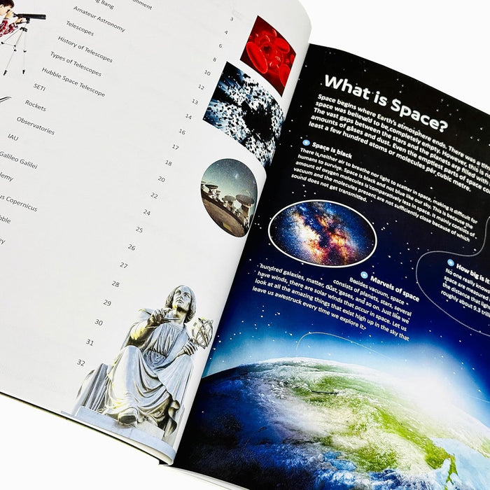 Encyclopedia Of Space Set Of 8 Books (Space, Our Universe, Planets, Milky Way, Satellites) - The Book Bundle