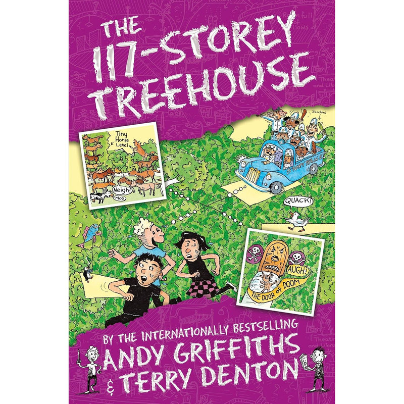 The Treehouse Series Collection - Andy Griffiths & Terry Denton 4 Books Set - Ages 7-9 - Paperback - The Book Bundle