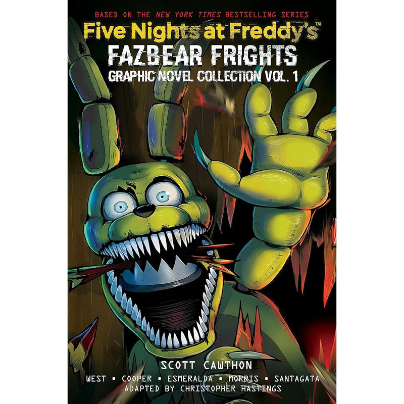 Five Nights at Freddy's Fazbear Frights Graphic Novel Collection 4 Books Set 1 to 4 By  Scott Cawthon - The Book Bundle