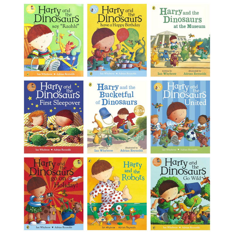 Harry And The Bucketful Of Dinosaurs Collection 9 Books Set - The Book Bundle