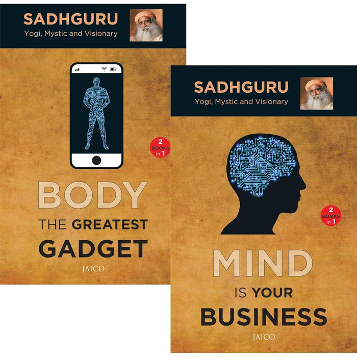 Mind is Your Business / Body the Greatest Gadget (Set of 2 Books) by Sadhguru - The Book Bundle