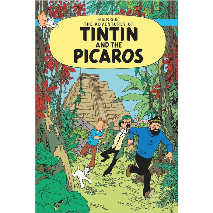 Tintin and the Picaros: The Official Classic Children’s Illustrated Mystery Adventure Series by Hergé - The Book Bundle