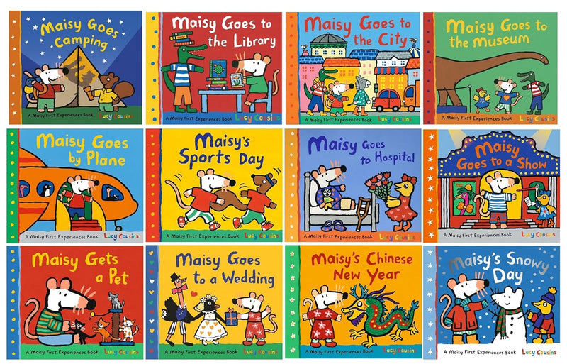 Maisy 12 Books Collection Set By Lucy Cousins - Ages 2–5, Children's Picture Books - Board Book