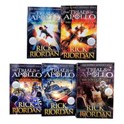 Rick Riordan Trials of Apollo Collection 5 Books Set (The Hidden Oracle, Dark Prophecy) - The Book Bundle