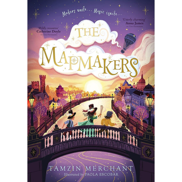 The Hatmakers Series Collection 2 Books Set By Tamzin Merchant (The Hatmakers, The Mapmakers) - The Book Bundle