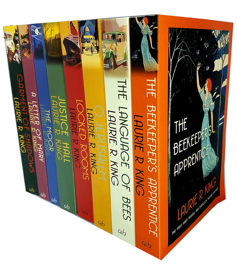 Mary Russell And Sherlock Holmes Mystery Series 8 Books Collection Set by Laurie R King - Fiction - Books Collection Set