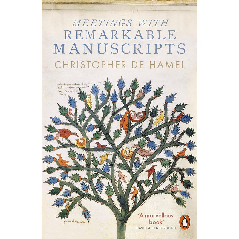 Christopher de Hamel  2 Books Set (The Posthumous Papers of the Manuscripts Club (HB), Meetings with Remarkable Manuscripts) - The Book Bundle