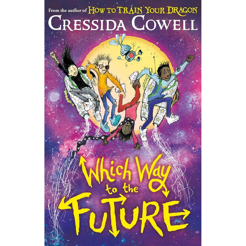 Which Way to Anywhere book collection by Cressida Cowell, paperback set of three fiction books for children.