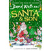 David Walliams 3 Books Collection Set (Santa & Son, The World’s Worst Children 3, The World of David Walliams Book of Stuff) - The Book Bundle