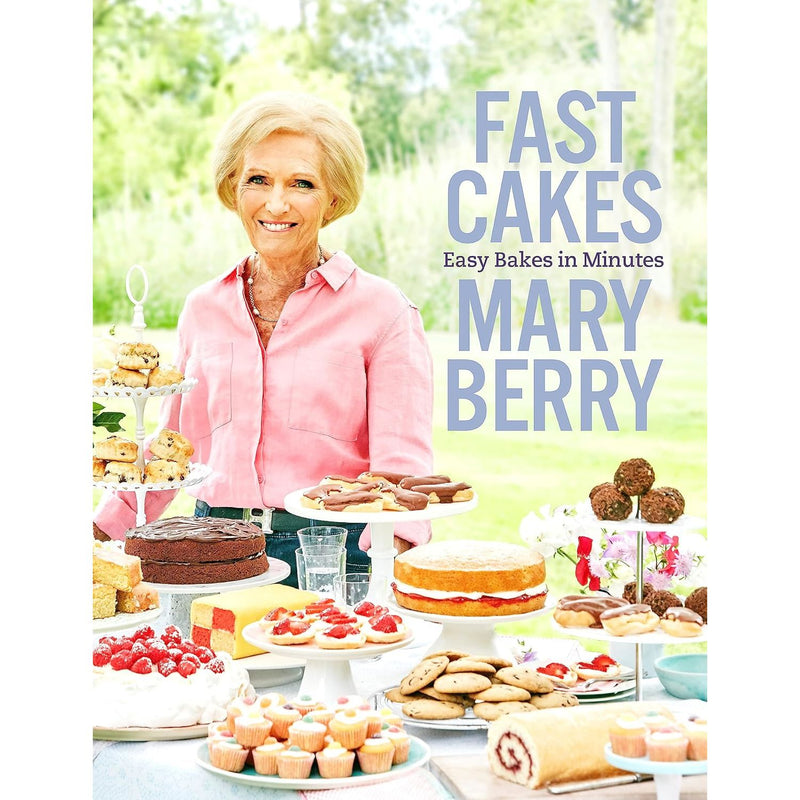 Mary Berry 2 Book Set (Mary’s Foolproof Dinners, Fast Cakes: Easy Bakes in Minutes) (HB) - The Book Bundle