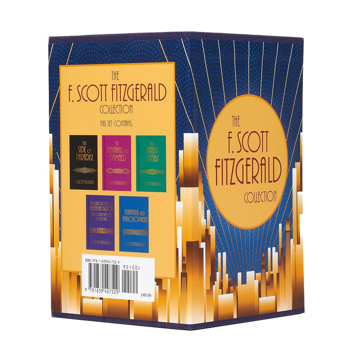The F. Scott Fitzgerald Collection: Deluxe 5-Book Hardback Boxed Set (This Side of Paradise, The Beautiful and Damned)