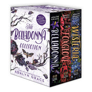 The Belladonna Collection box set including three hardcover fiction books by Adalyn Grace, published by Little, Brown Books for Young Readers.