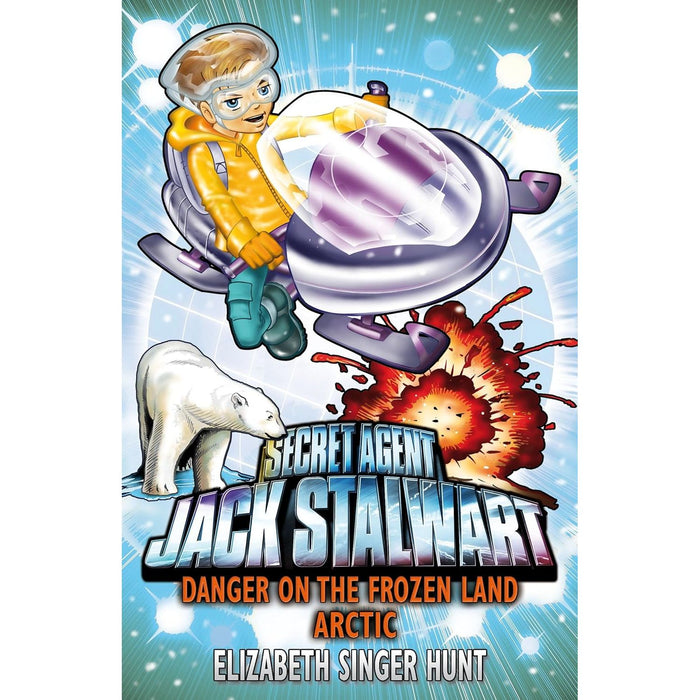 Secret Agent Jack Stalwart Series 3 Books Collection Set by Elizabeth Singer Hunt - The Book Bundle