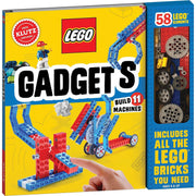 LEGO Gadgets (Klutz) & [Spiral-bound] Lego Chain Reactions 2 Books Collection Set - The Book Bundle