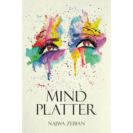 Mind Platter paperback by Najwa Zebian featuring a colorful cover with inspiring quotes and artwork, published by Andrews McMeel Publishing