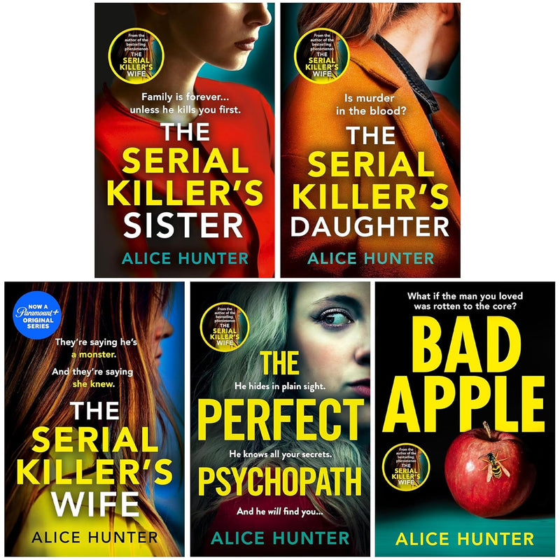 The Serial Killer Series 5 Books Collection Set by Alice Hunter - Fiction - Paperback