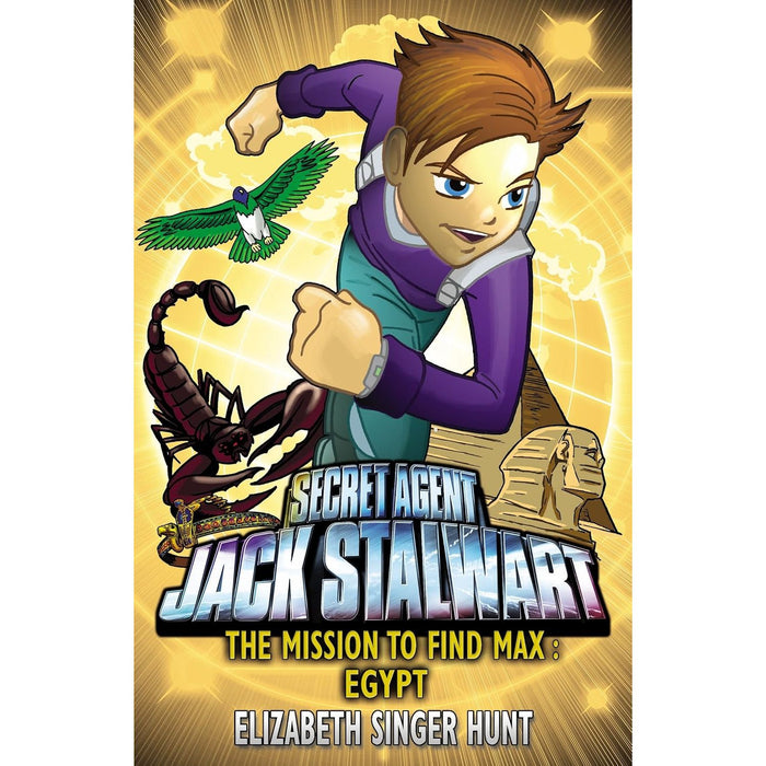 Secret Agent Jack Stalwart Series 3 Books Collection Set by Elizabeth Singer Hunt - The Book Bundle