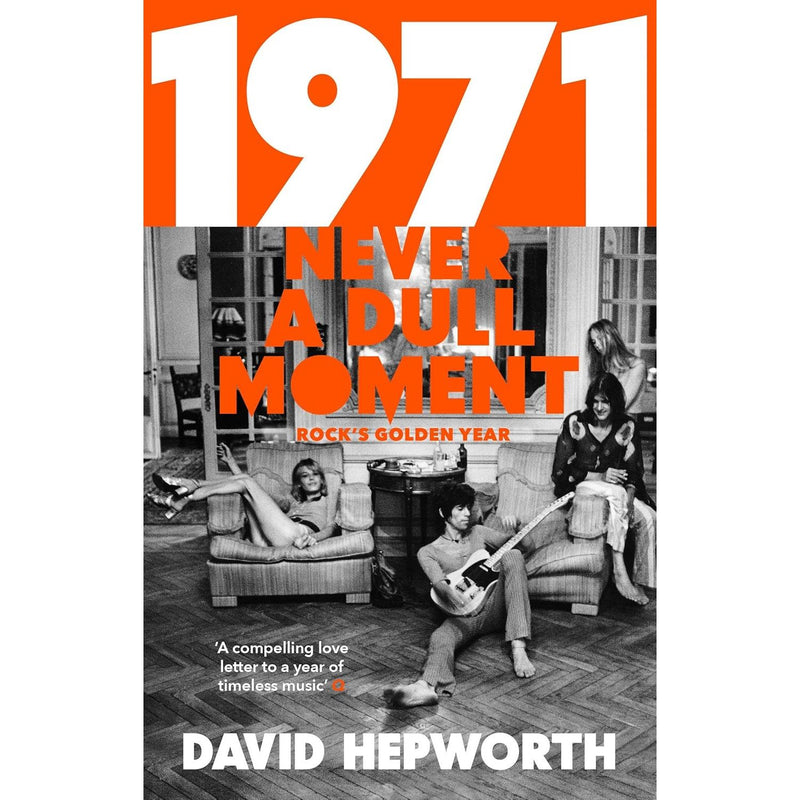 David Hepworth 3 Books collection set including Rock & Roll A Level, Never a Dull Moment, and Uncommon People by Bantam Press.
