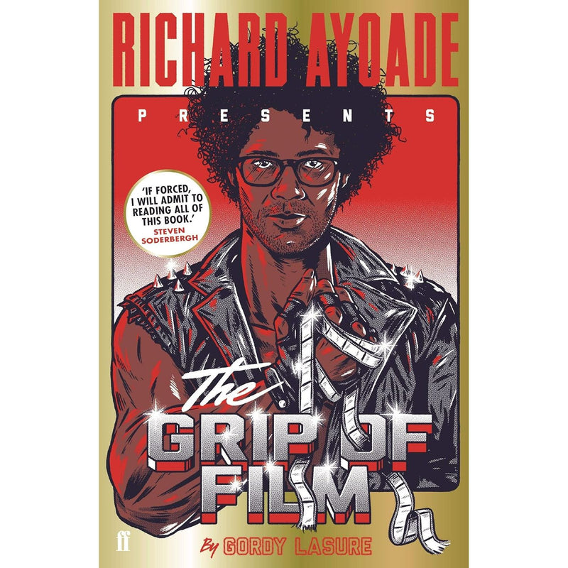 Set of two paperback books "The Grip of Film" and "Ayoade on Ayoade" by Richard Ayoade, non-fiction collection from Faber & Faber.