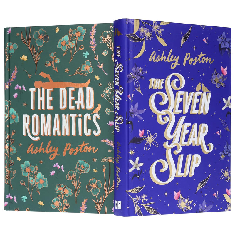 Ashley Poston Novel 2 Books Collector's Edition Set(The Seven Year Slip  & The Dead Romantics)