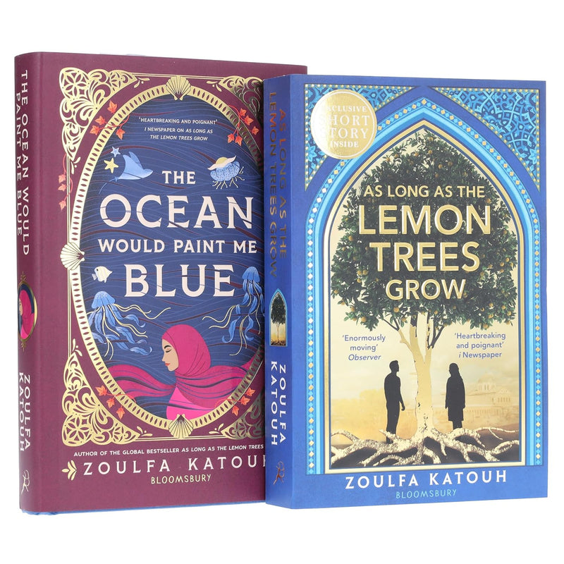 As Long As The Lemon Trees Grow & The Ocean Would Paint Me Blue 2 Book Set By Zoulfa Katouh - Fiction - Mixed Format