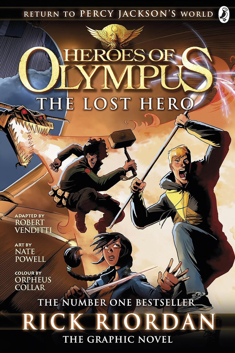 The Heroes Of Olympus 5 Books Collection Set By Rick Riordan - Young Adult - Paperback