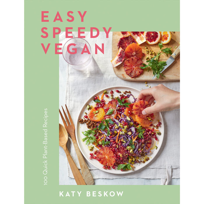 Katy Beskow Collection 3 Books Set Vegan Cookbook by Iota 15 Minute Vegan,Easy - The Book Bundle