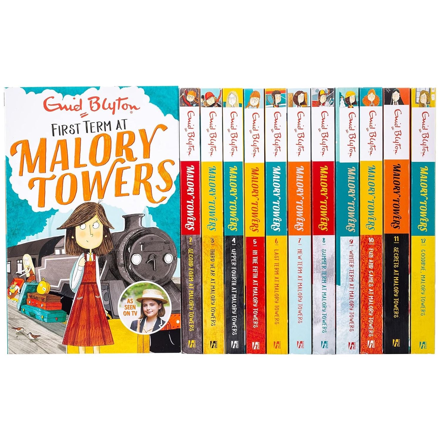 Malory Towers 12冊エニッド・ブライトン作　女の子向け　洋書12冊 Malory Towers 12 Book Set Enid Blyton Paperback Edition — The Book