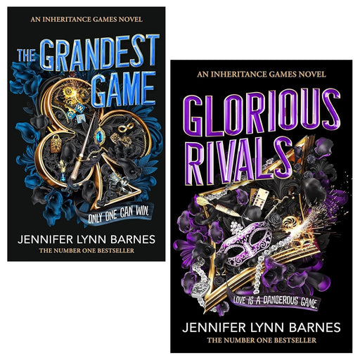 The Grandest Game Series by Jennifer Lynn Barnes 2 Books Collection Set (Glorious Rival(HB) & The Grandest Game - The Book Bundle