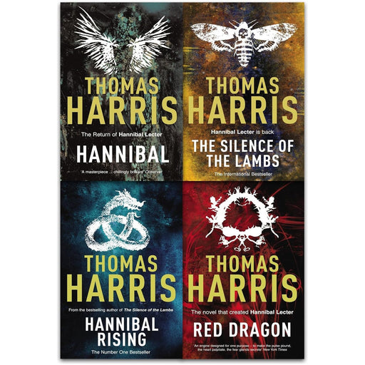 Thomas Harris Hannibal Lecter Series Collection 4 Books Set - The Book Bundle