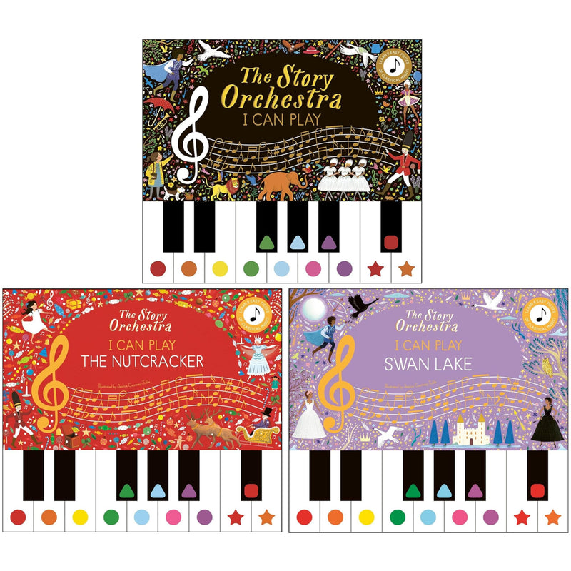 The Story Orchestra 3 Books Collection Set For Beginner Musicians - Ages 5+ - Paperback - The Book Bundle