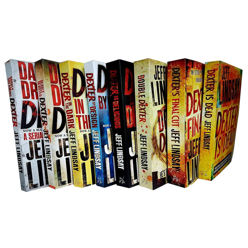 Dexter Series 8 Books Complete Collection Set by Jeff Lindsay - Fiction - Paperback