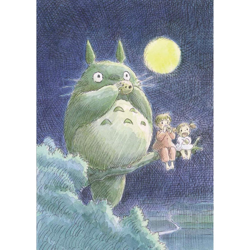 Studio Ghibli My Neighbor Totoro journal with Hayao Miyazaki concept art on the cover, paperback notebook for writing and sketching.