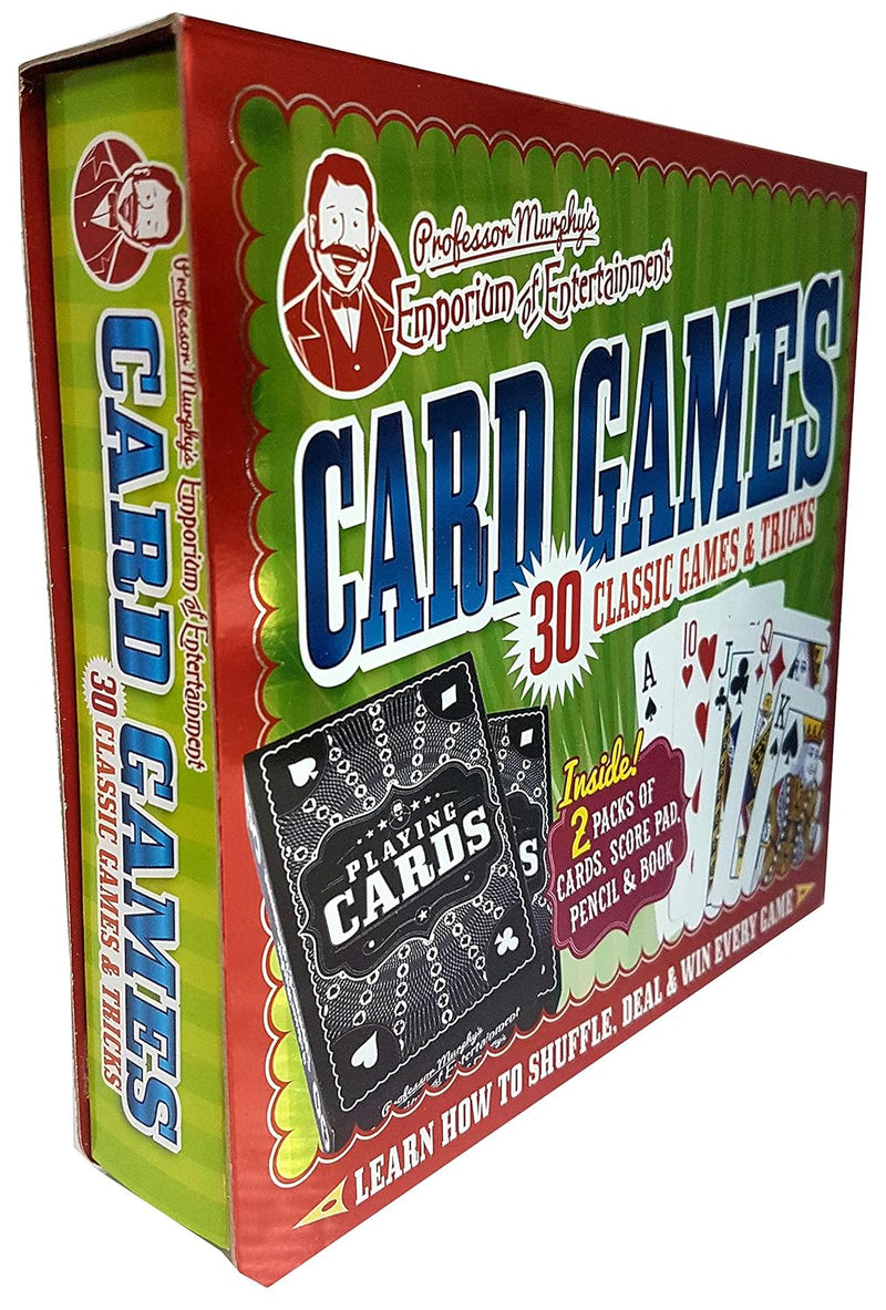 Professor Murphy's 30 Classic Card Games And Tricks Box Set - Non Fiction - Box Set - The Book Bundle