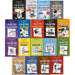 Diary Of A Wimpy Kid 18 Books Collection Set by Jeff Kinney (Diper Overlode, Big Shot, The Deep End, Wrecking Ball and More) - The Book Bundle
