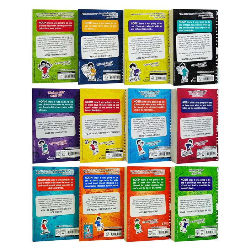 The World of Norm Collection 12 Books Box Set by Jonathan Meres - The Book Bundle
