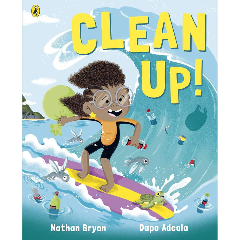 Nathan Bryon Collection 4 Books Set (Speak Up,Clean Up, Look Up, Rocket Rules & Rocket Rules: A World Book Day 2022 Mini Book)