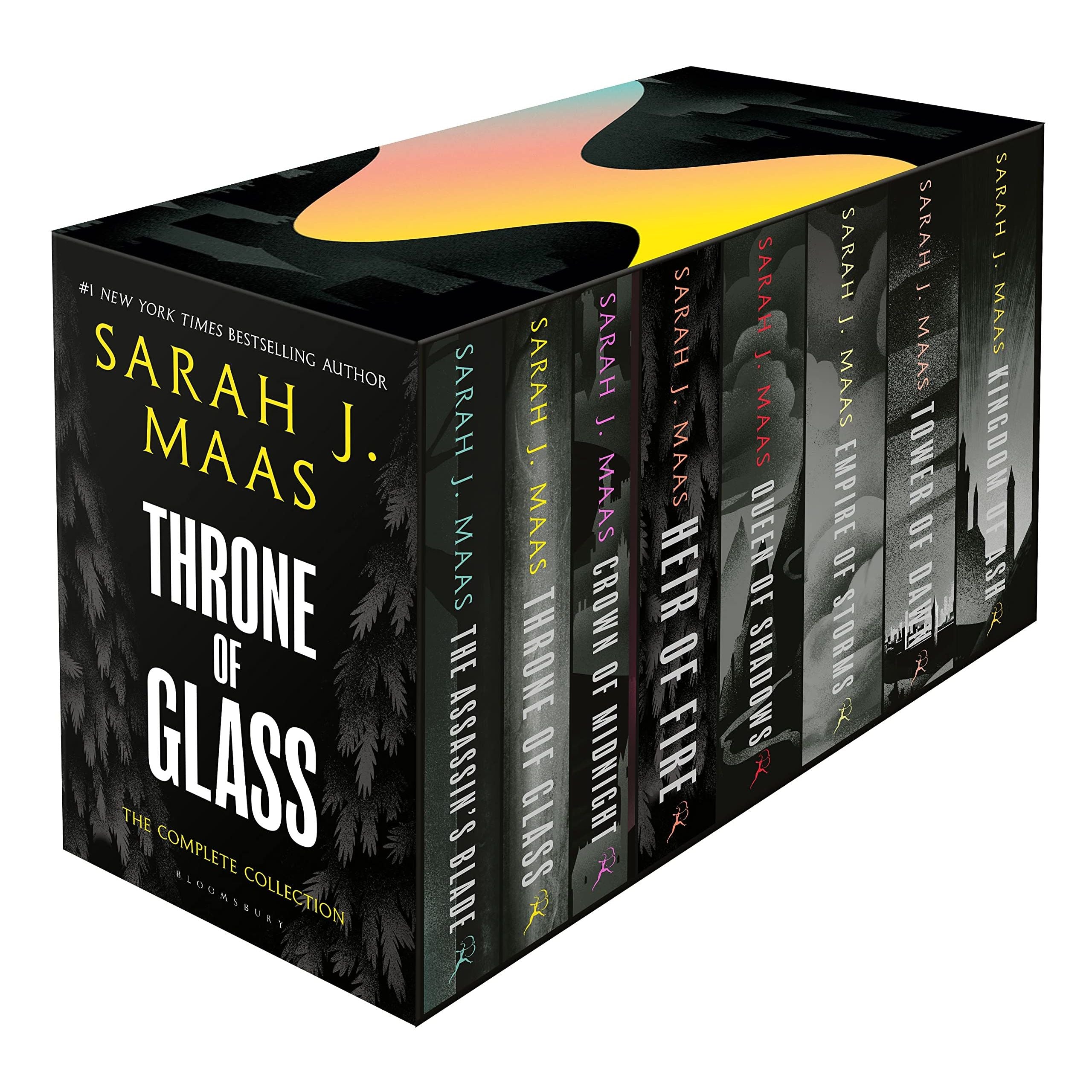 洋書 5 books, Sarah J. Mass, Throne of Glass Throne of Glass Paperback Box Set by Sarah J. Maas