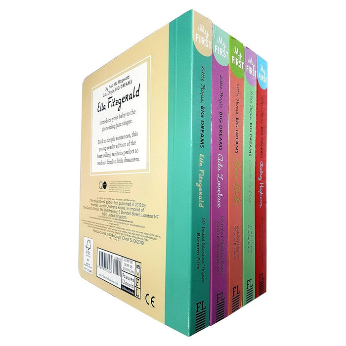 Little People, Big Dreams Series 2 : 5 Books Collection Set ( Rosa Parks, Emmeline Pankhurst, Ella Fitzgerald, Audrey Hepburn, Ada Lovelace) - The Book Bundle